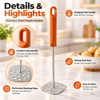 Pav bhaji vegetable masher kitchen