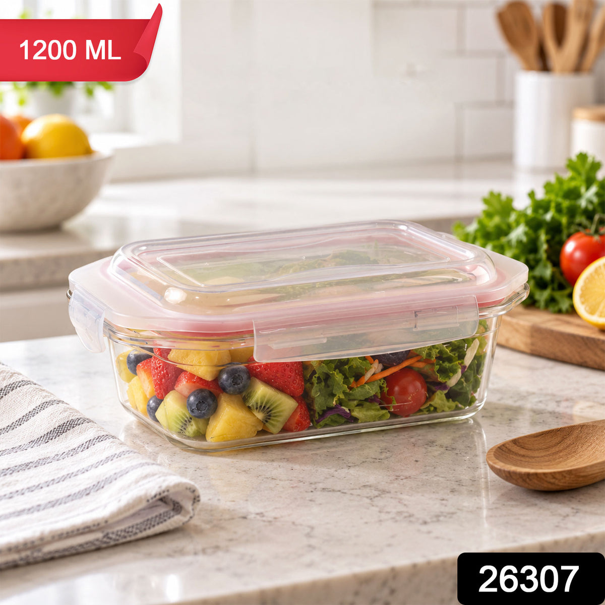 Plastic airtight food storage container - SKU photo