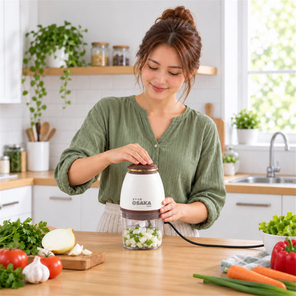 Electric vegetable chopper - product view 02