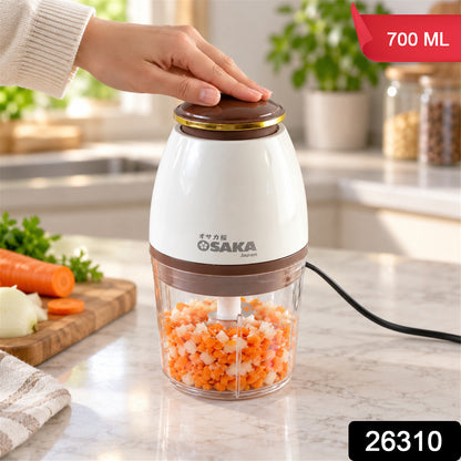 Electric vegetable chopper - SKU and 700 ML capacity