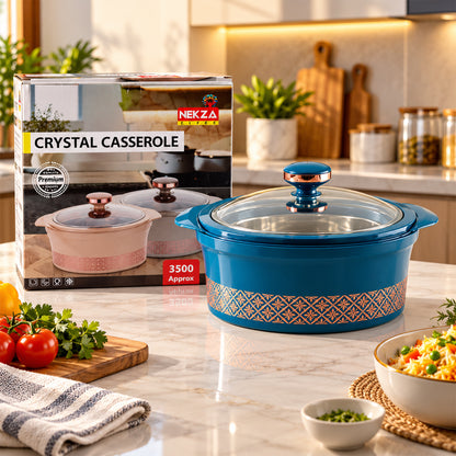 Nekza Crystal casserole, 3500 ML, product view 1