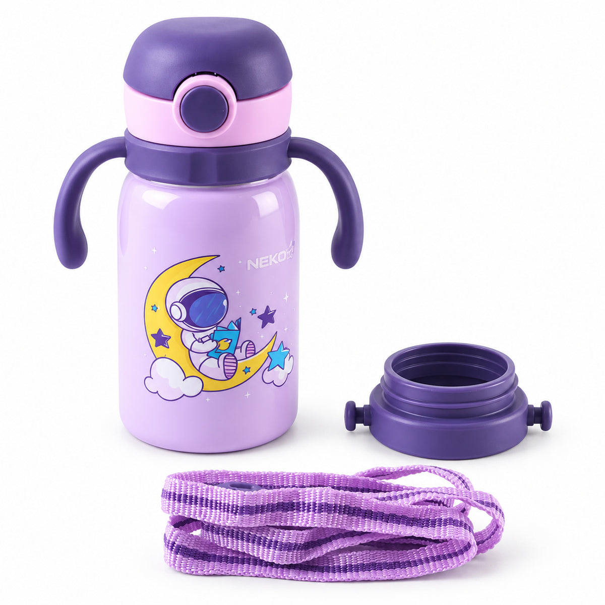 Kids stainless steel sipper bottle 05
