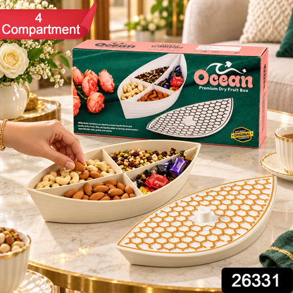 Four Compartment Snack Box