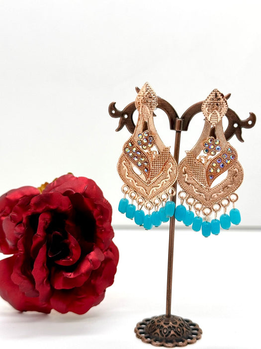 Gleaming Diamond Jhumka Earrings