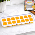 Ice Cube Tray with Spill-Proof Lid – Effortless Ice Making and Space Saving