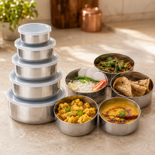 Stainless Steel Lunch Box – Airtight & Leak-Proof | Lunchie Bunchie
