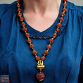 Rudraksh Mala – Authentic Shiva Trishul Damru Necklace | BBJ