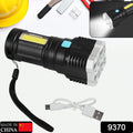 Rechargeable Torch Light 800 Lumens 4 LED Flashlight