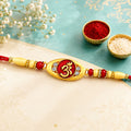 Spiritual Om Rakhi – Auspicious Sacred Protection for Brothers
