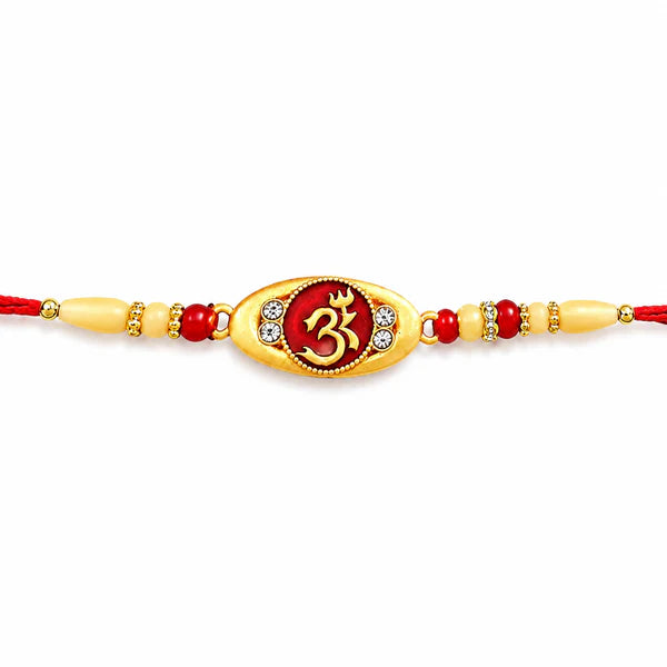 Spiritual Om Rakhi – Auspicious Sacred Protection for Brothers