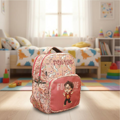 Kids Backpack for Boys & Girls – Lightweight School Bag with Padded Straps, Water-Resistant, Durable Zippers, Multi-Pocket Design – Perfect for School, Travel & Daycare - Multicolor