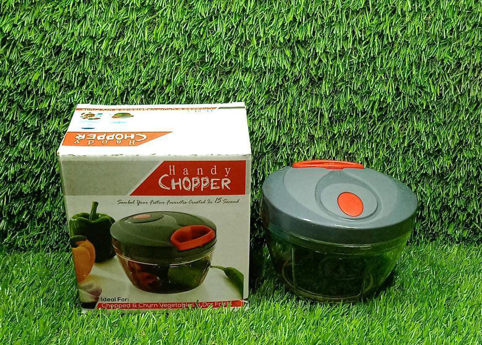 Manual Food Chopper, Compact & Powerful Hand Held Vegetable Chopper / Blender