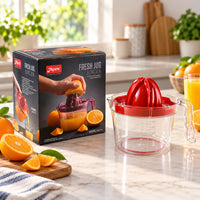 Apex Fresh Jug Manual Citrus Juicer with Strainer and Measuring Jug 600ml