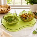 Apple Shape Serving Set – 2Pc Dinnerware | Indo Glow