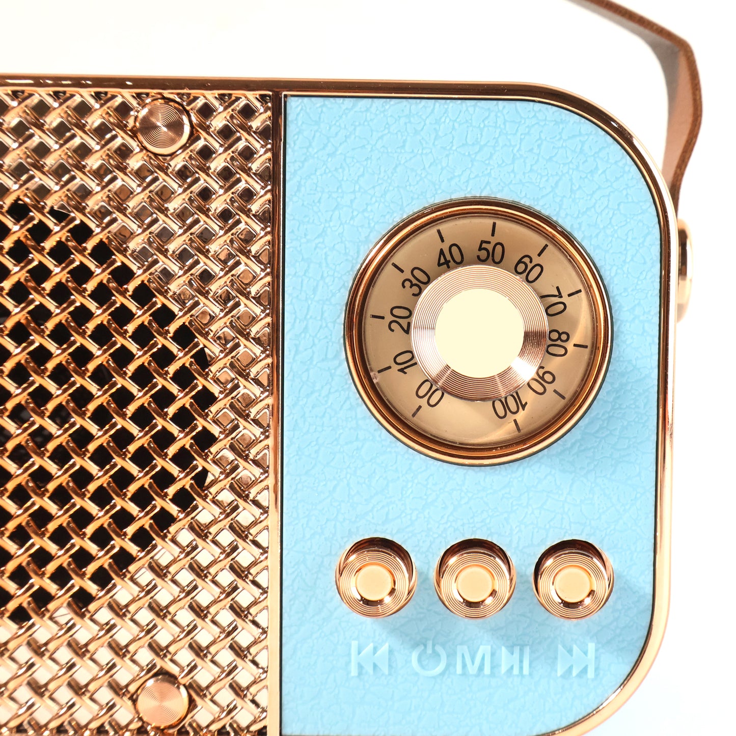 Vintage Style Wireless Portable Speaker with Retro Radio (1 Pc)