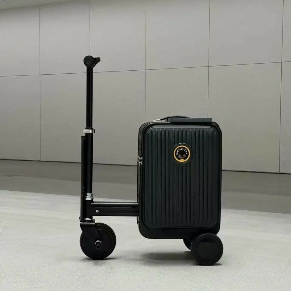 Electric Ride On Scooter Travel Bag with Foldable Trolley Design – Available in Silver, Pink & Black