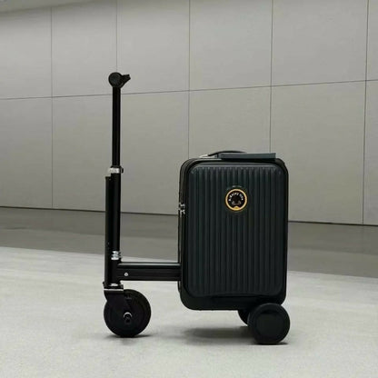 Electric Ride On Scooter Travel Bag with Foldable Trolley Design – Available in Silver, Pink & Black