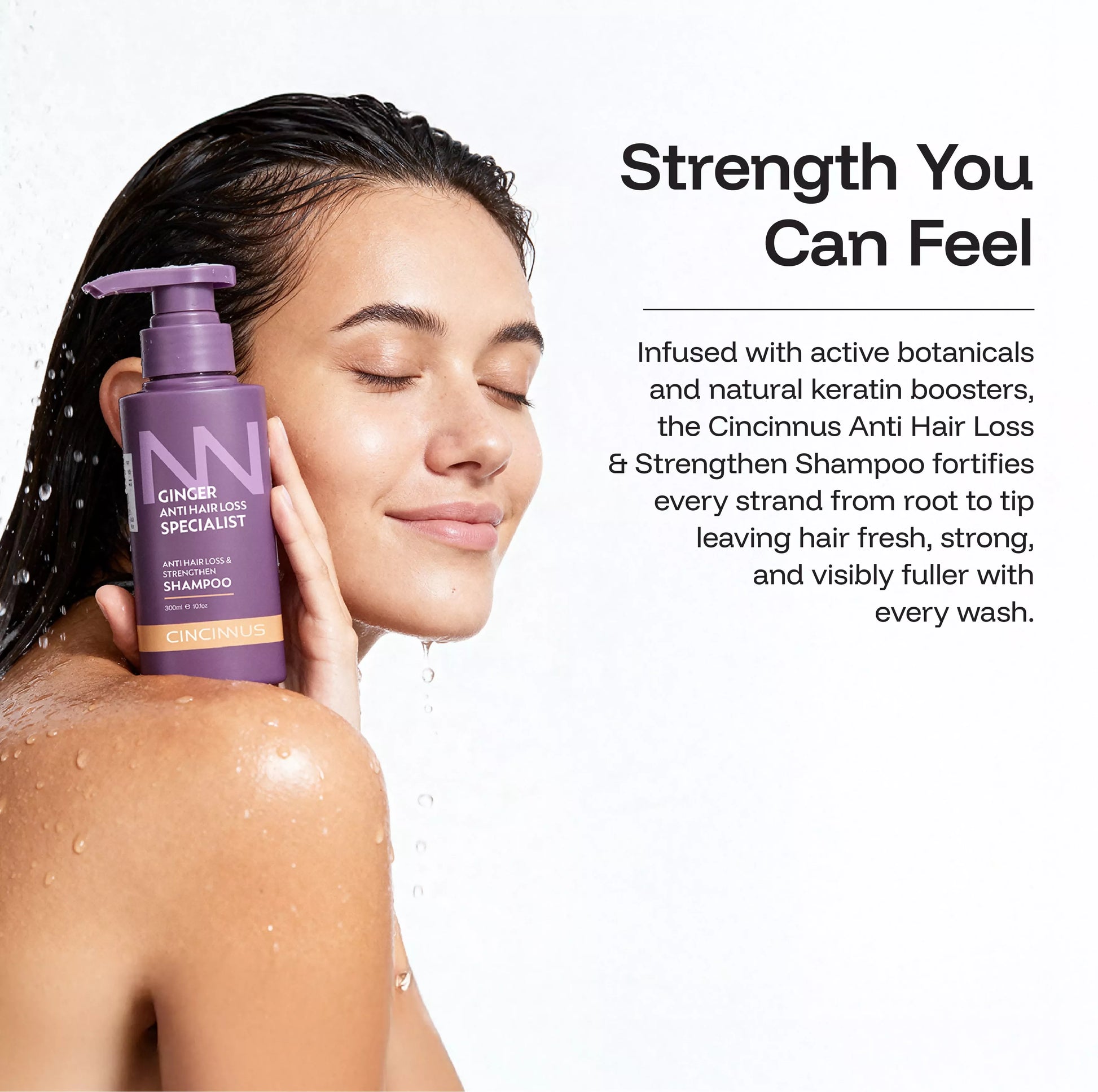 CINCINNUS Ginger Anti Hair Loss & Strengthening Shampoo