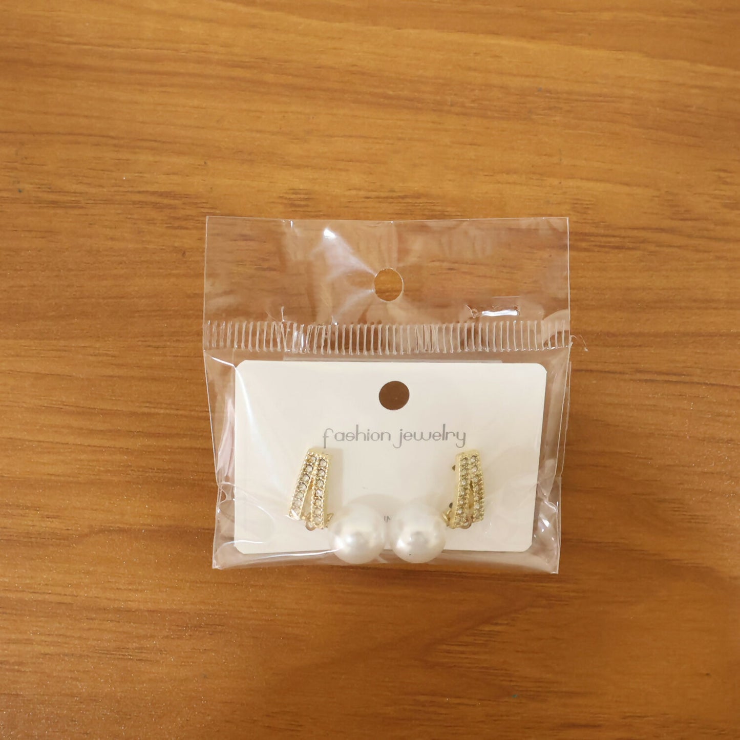 Elegant White Pearl Drop Earrings for Women & Girls – Gold Plated Crystal Designer Dangle Earrings