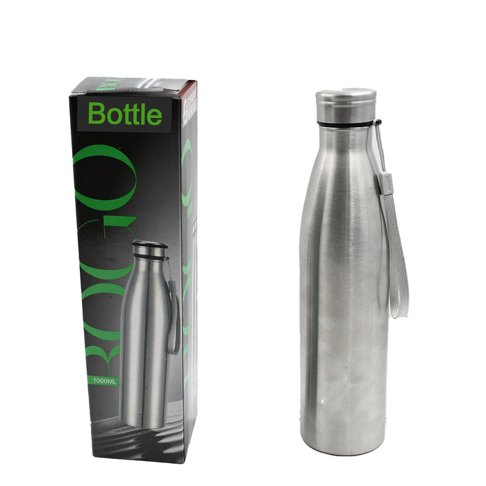 6856 Water Bottle for Office , Stainless Steel Water Bottles, BPA Free, Leakproof, Portable For office/Gym/School 1000 ML