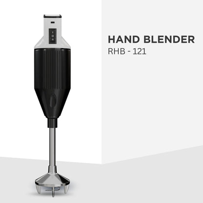 Close-up of ZADAP hand blender showing blades