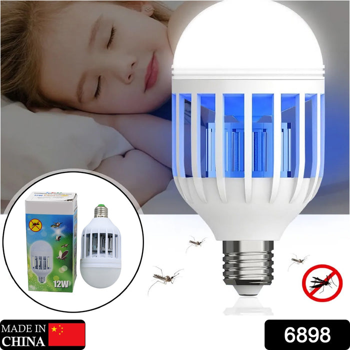 12W Mosquito Killer Lamp E27 Summer Moths Flying Insects Led Zapper Mosquito Killer Lamp Light Bulb Household