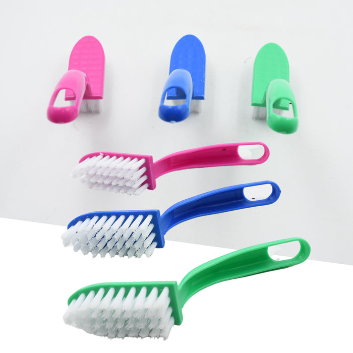 Multi-Purpose Kitchen Cleaning Brushes - Fish Cleaning Vegetable Cleaning Tool Cleaner Utensils Fruit Cleaning 3 Piece