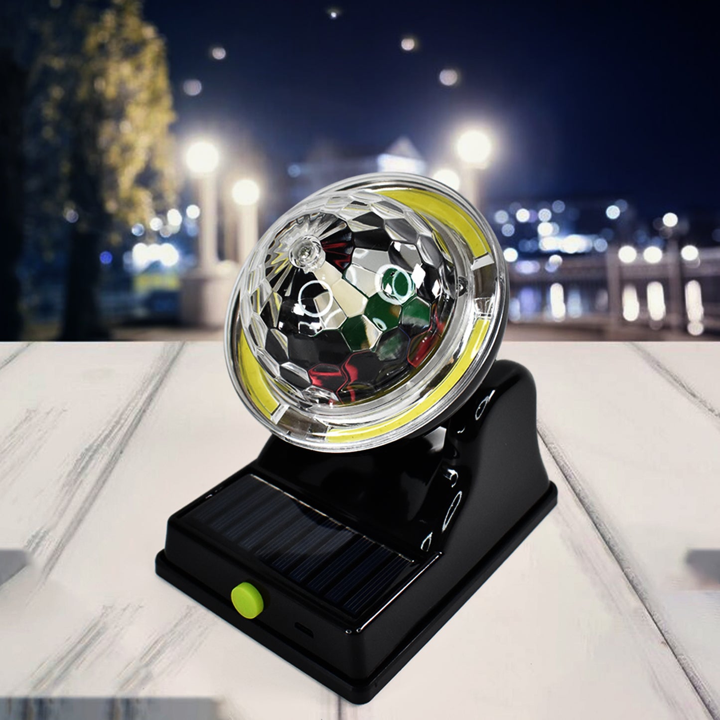 Multifunctional Solar 2 Modes Light Party Disco Light (1 Pc)