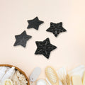 Kids Anti-Slip Bath Mat – Star Shaped PVC | 4 Pc Set by CrystalWash