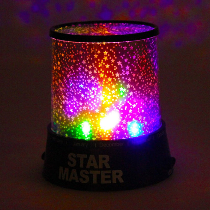 Star Night Light Projector Lighting USB Lamp Led Projection LED Night (Battery & Cable Not Included)