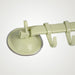 Moveable towel hooks for versatile use in kitchen or bathroom