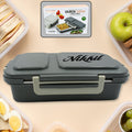 Customized Stainless Steel Lunch Box – Leak-Proof 2-Comp. | CustomSpot