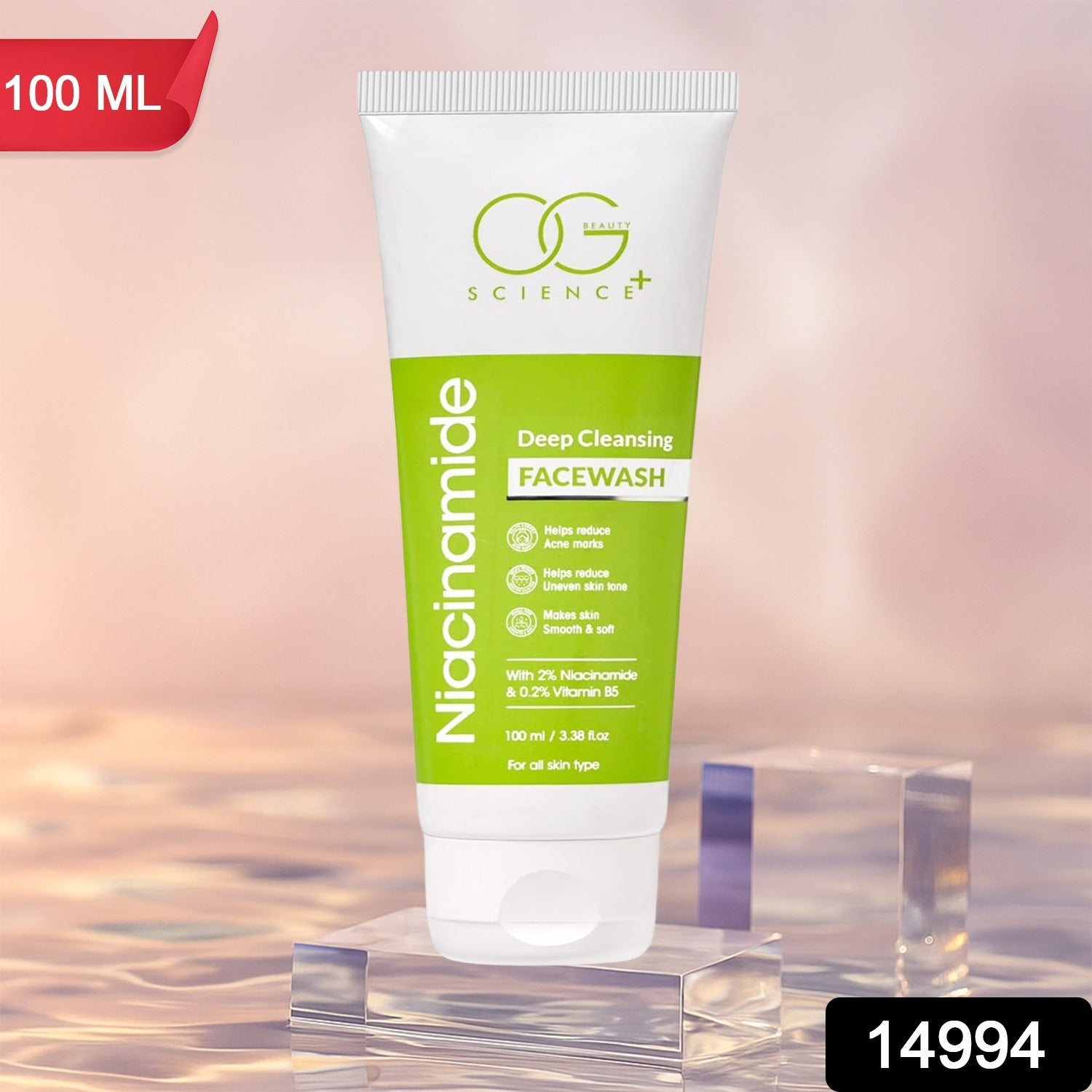 Beauty Deep Clean Niacinamide Facewash