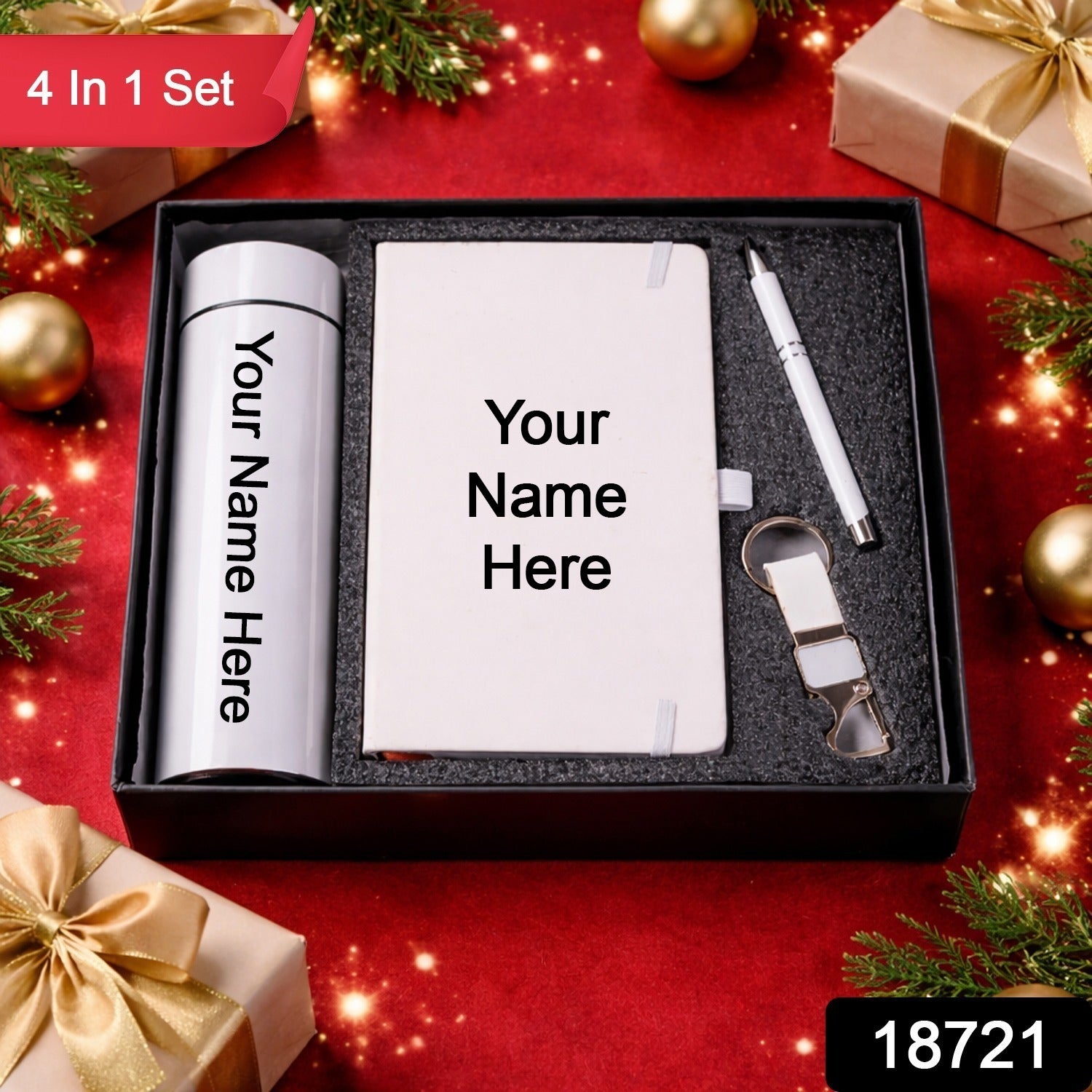 Premium executive gift box with corporate accessories