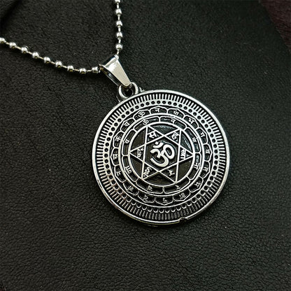 Sudarshan chakra Yantram Chain Pendant