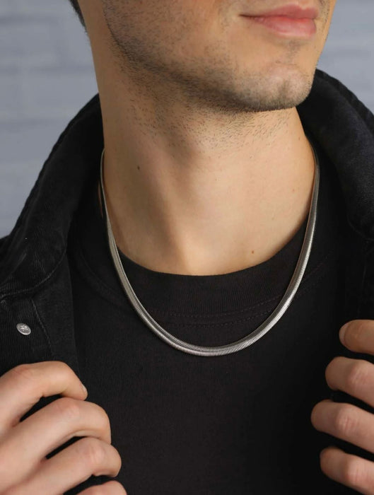 Silver Chain For Men and Boys Fashion Accessories for Men | Birthday Anniversary Gift for Men Boys