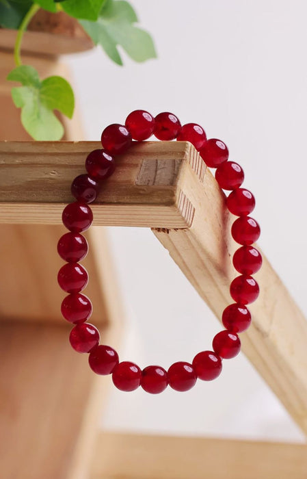 Earth Gems Ruby Stone Bracelet (1 Pc)