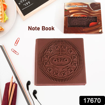 Chocolate Diary Notebook – Original Scent, 80-Page Writing Practice Copybook (1 Pc)