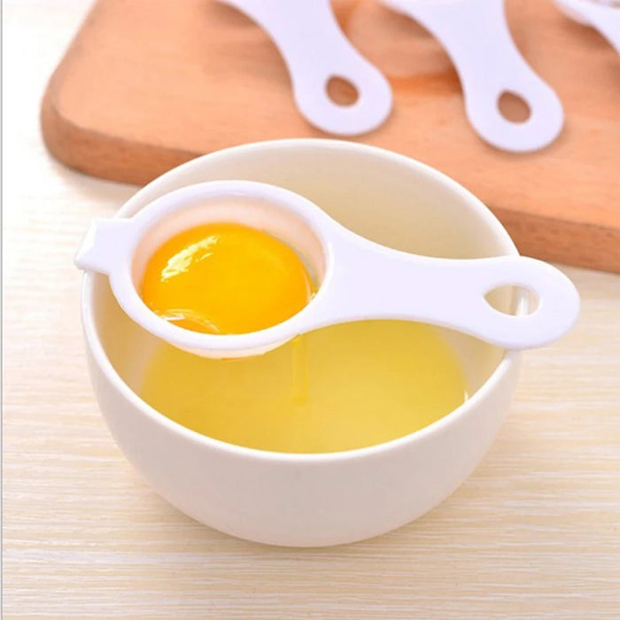 2885 Egg Yolk Separator, Egg White Yolk Filter Separator, Egg Strainer Spoon Filter Egg Divider