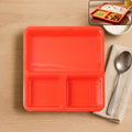 3-Compartment Serving Tray – Mess-Free Meal Organization