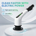 Electric Spin Scrubber Brush – 7-in-1 Cordless Cleaning Tool
