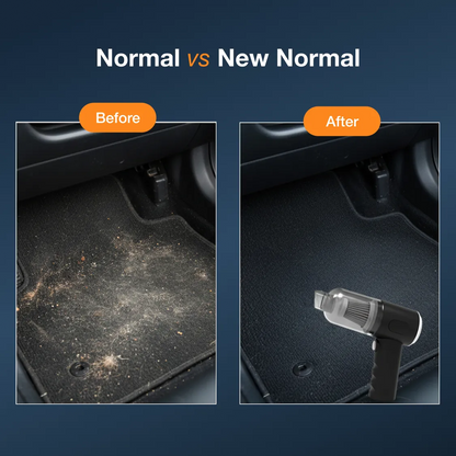 3 in 1 Mini Car Vacuum – Wireless, Rechargeable, Blower & Dust Cleaner for Car & Home