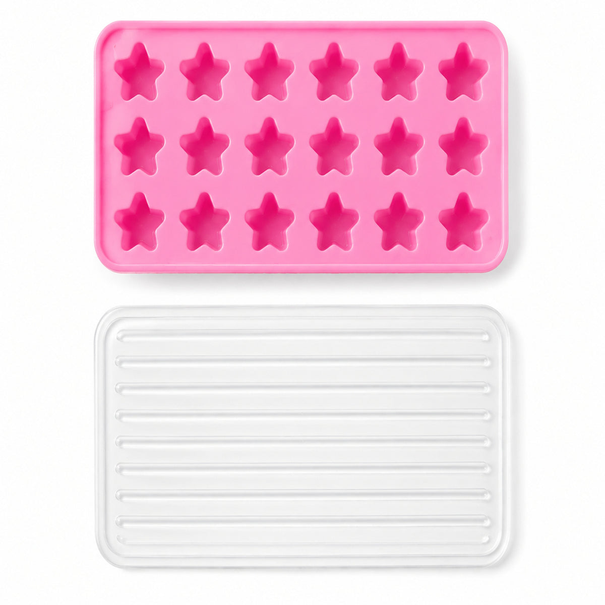 11259_premium_star_shape_ice_cube_tray_with_lid white