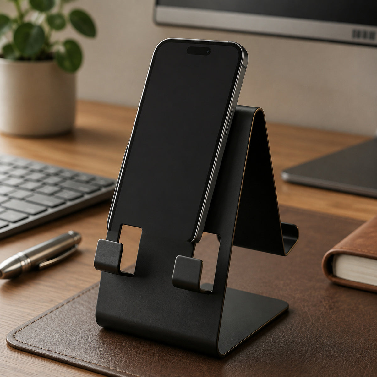 22995_black_metal_mobile_tablet_stand_1pc image-5