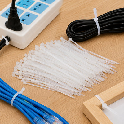 Nylon Cable Ties – 3x100mm Heavy Duty Self-Locking, 100 Pc | Tidy Table