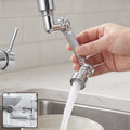 Flexible Faucet Head with 360° Rotation & Anti-Splash Spray