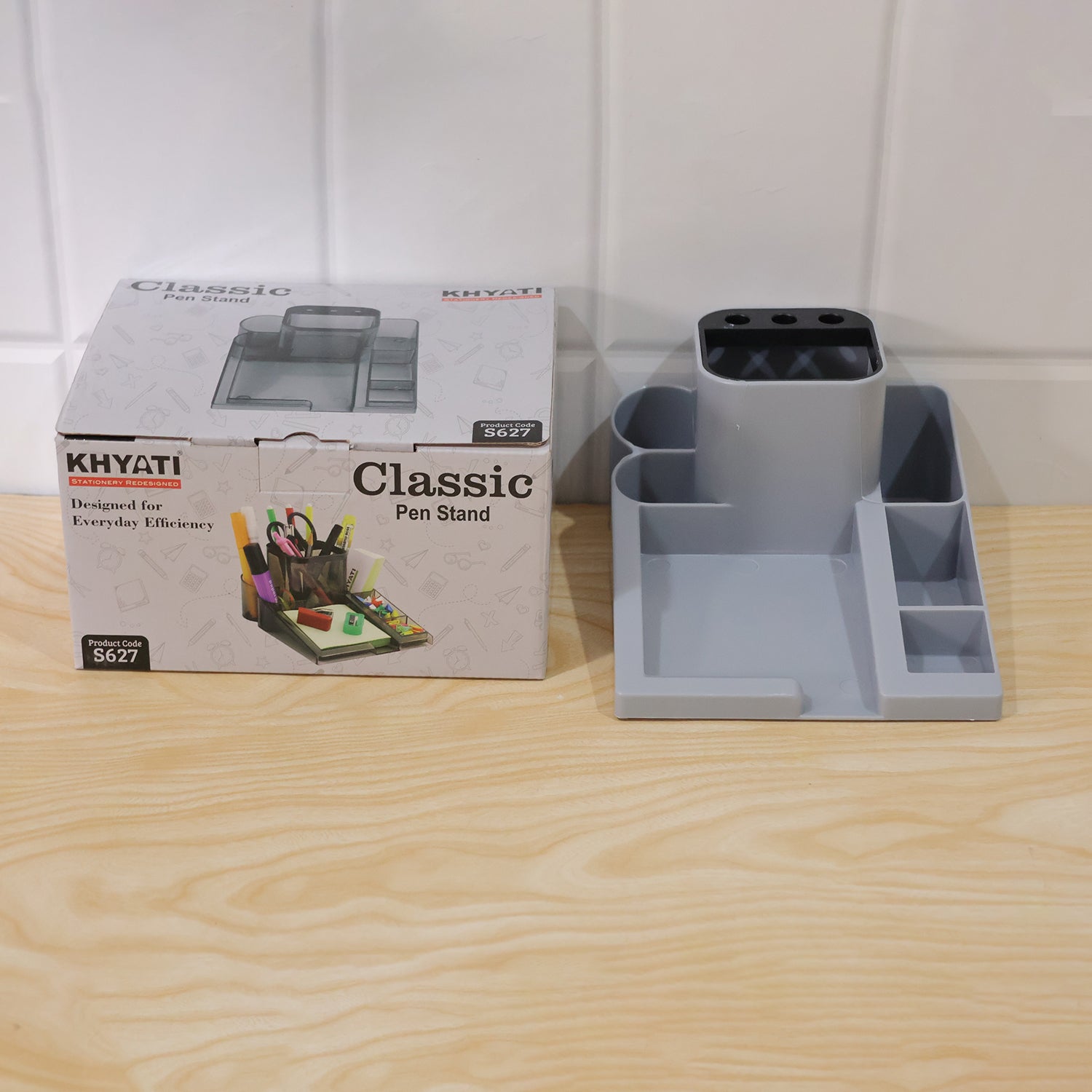 Multipurpose Desk Organizer Pen Stand with Compartments for Office & Study Table