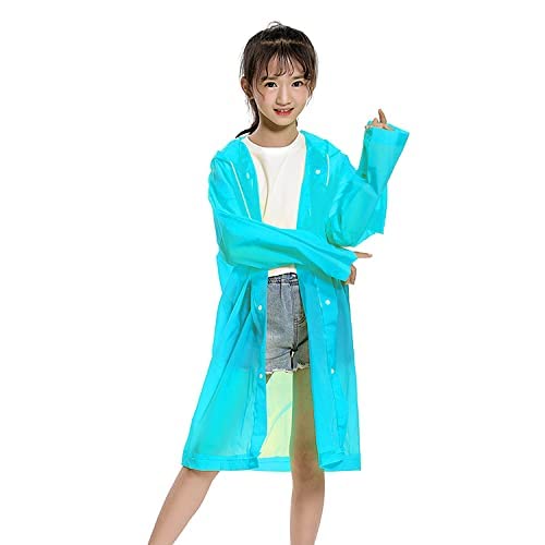 6488 Mix Size Portable Student Rain Coat, Kid's Girl's & Boy's Outdoor Traveling Eva Material Raincoat/Rain wear/Rain Suit for Outdoor Accessory (1pc)