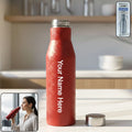 Stainless Steel Water Bottle – Insulated 1000 ml Red