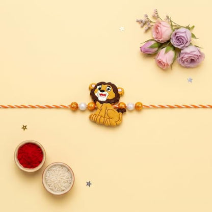 Kids Rakhi for Brother with Chocolate 96gm - Raksha Bandhan Gift Set, Pack of 7